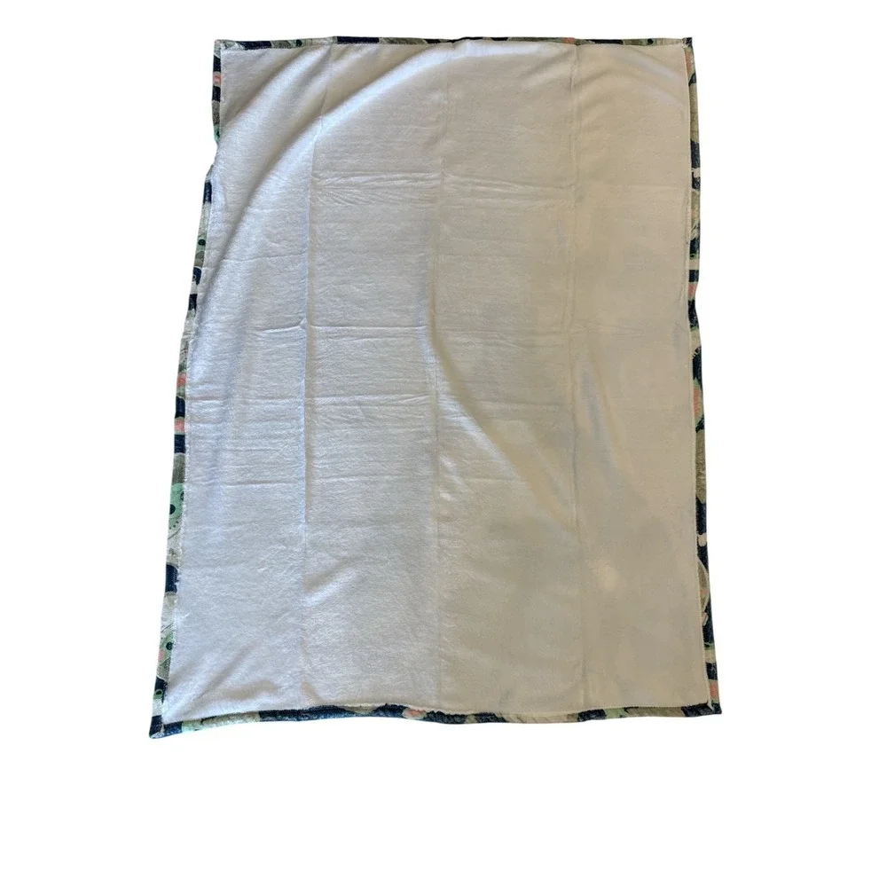 Baby Yoda‎ Grogu Mandalorian Throw Blanket 50x40 Flannel Fleece Super Soft NWOT